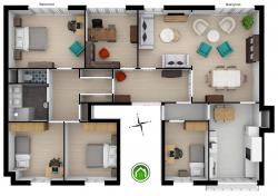 COURS DAJOT-SIAM : charmant appartement bourgeois T6/7 de 151m² avec garage